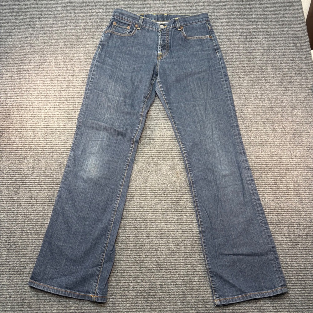 Lucky Brand Easy Rider Bootcut Jeans Size 4/27 Medium Wash Button Fly USA Made